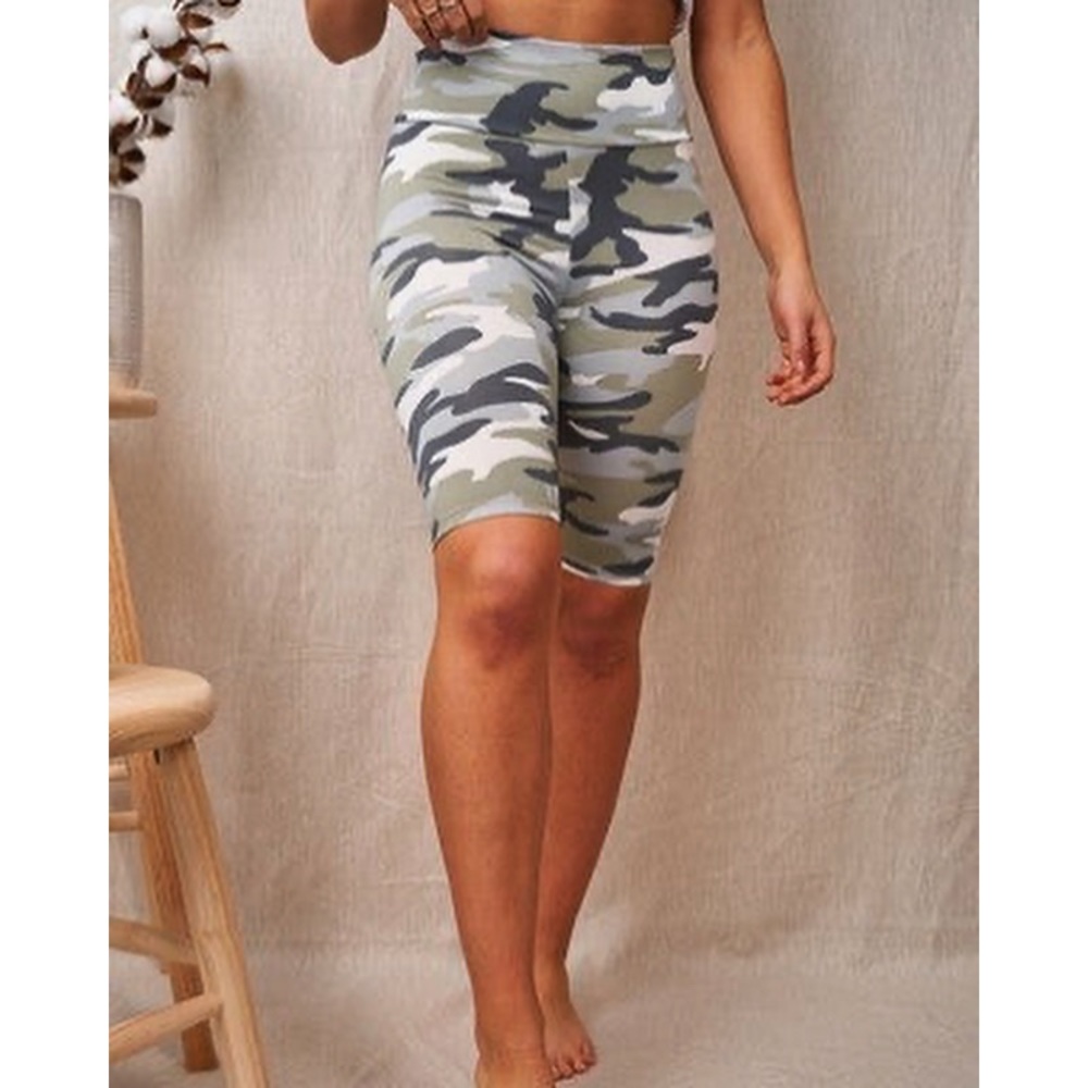 Never Blend In Biker Shorts
